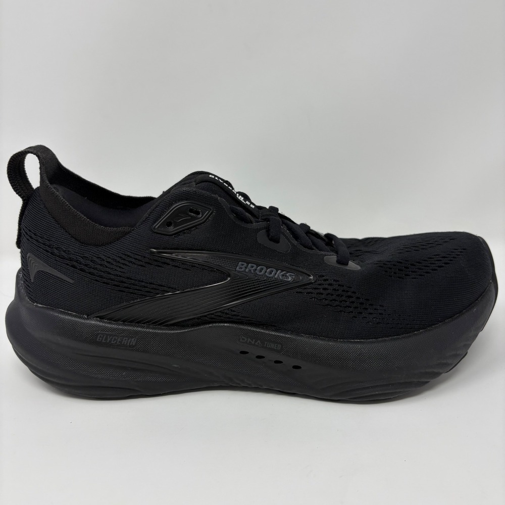 Brooks Glycerin 22 Womens Size 8 Black Athletic Running Shoes (1204341B020)